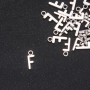 Фурнітура підвіска Буква "F" 17х7мм фасування 20грам (+ - 30шт. )