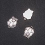 Piglet Pendant Findings 16x20mm, packaging 20g +/- 9 pcs