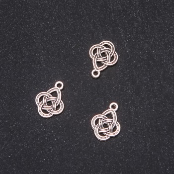 Pendant findings 13x17mm, packaging 20 g +/- 20 pcs
