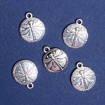 Dragonfly Pendant Finding 15x18mm, Packaging 20g +/- 8 pcs