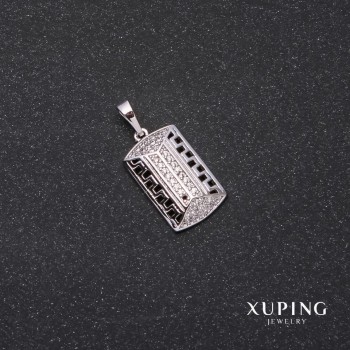 Xuping pendant 25×19×12 mm rhodium