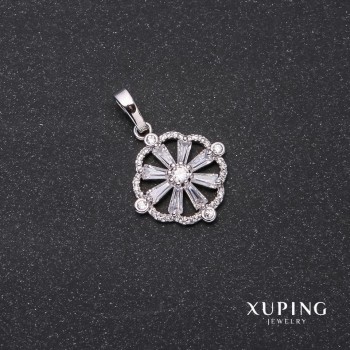 Xuping Rhodium-Plated Pendant 28x22x19mm