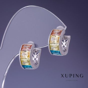 Xuping Earrings 14x7 mm Gold Plating