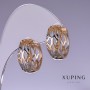 Xuping Earrings 20x8mm "18k Gold, Rhodium"