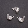 Fish Pendant Findings, 13×12 mm diameter, packaging 20 g ± 19 pcs