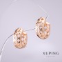 Xuping Earrings 14x6mm 18K Gold Plating
