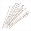 Pin findings, 26mm length, cap-type «Headpin» light metal 1 kg
