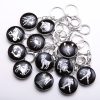 Zodiac Keychain, diameter 3.5 cm, length 9 cm, pack of 12 pcs