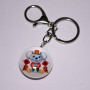 Keychain 'Misha', diameter 4x3 cm, length 9.5 cm