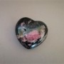 Rhodonite Heart-shaped Souvenir Stone, Assorted (price per 100 g); weight from 350 g