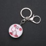 Keychain 'Mouse', diameter 40 x 30 mm, length 9.5 cm