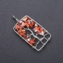 Pendant "Tree of Happiness" Carnelian, 36x73 mm diameter