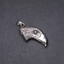 Pendant 'Eagle Head' 24×45 mm