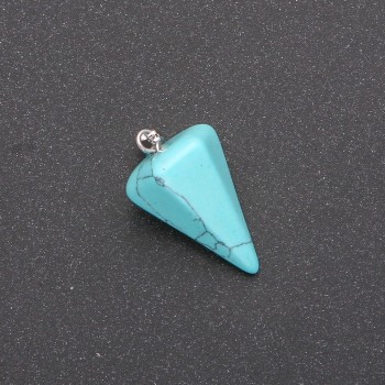 Pendant 'Pendulum' Green Turquoise 14×22×30 mm