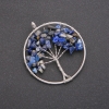 Pendant "Tree of Happiness" Sodalite, diameter 50mm