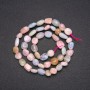 Morganite natural stone beads haltivka, 7x9 mm (±) diameter, length 38 cm