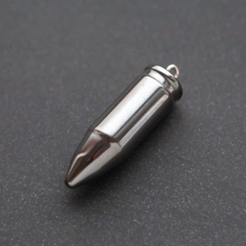 Pendant Sphere made of natural hematite, diameter 12×43 mm