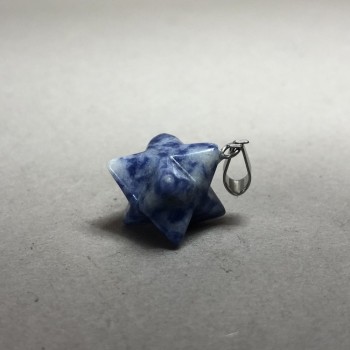 Merkaba Pendant Sodalite 10x10mm