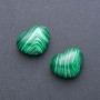Malachite Heart Souvenir 21×27 mm