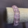 Pink Quartz Elastic Bracelet, 15x11 mm links