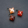 Merkaba Pendant Carnelian 10×10 mm