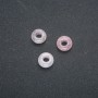 Pandora Bead with Rose Quartz 14x7mm, hole diameter 5.5 mm