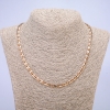 Xuping Chain, 18K Gold Plating, 4.5 mm Thick, 48 cm Length