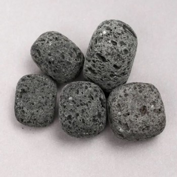 Lava stones – natural souvenirs, diameter 22×20 mm ± (packaging 100 g)