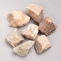 Natural untreated heliolite souvenir stones, diameter 25×30 mm ± (per 100 g) assorted sizes