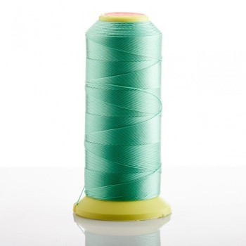 Mint-green bobbin thread, diameter 0.6 mm nylon for crafts 500 m