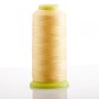 Bobbin thread, vibrant yellow, 0.6 mm diameter, nylon for crafts, 500 m