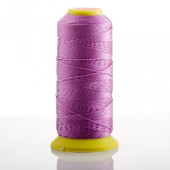 Dark Purple Nylon Thread on Bobbin, 0.9 mm Diameter, 500 m, for Crafts