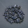 Natural Iolite Stone Strand, 'Needle' Chip, Diameter 15x5 mm, Length 40 cm +