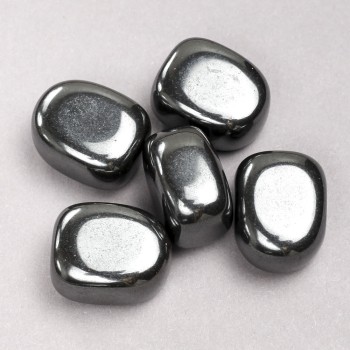 Souvenir natural hematite stones, diameter 22x20 mm ± (packaging 100 g)