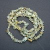Prenite beads on thread, natural stone, 7×4 mm diameter, length 86 cm +