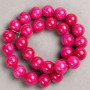 Turmaline Beads (Synthetic Acrylic) on Fishing Line - Smooth Bead, 14.5 mm Diameter, 40 cm Length