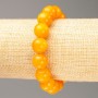 Elastic Citrine Imitation Bracelet (Acrylic), bead diameter 12.5 mm, length ~18 cm