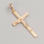 Xuping Cross Pendant 18K Gold Plating, diameter 32×17 mm+