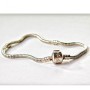 PANDORA Bracelet Base 19 cm with Clip-Lock and Logo