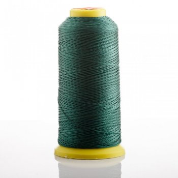 Dark Green Nylon Bobbin Thread, 0.3 mm diameter, 500 m