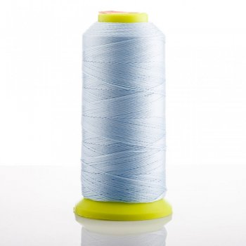 Light blue nylon bobbin thread, 0.3 mm diameter, for crafts, 500 m