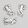 Frog Pendant Findings, 20x12 mm, packed in 16 pcs ±20 g