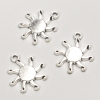 Sun Pendant Findings, diameter 19x16, packaging 21 pcs ± 20 g