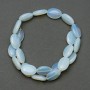 Moonstone Beads (Synthetic) Oval, 12×18×6 mm, 40 cm strand