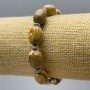 Bracelet with Landscape Jasper, natural stone