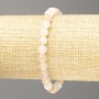 Acrylic Selenite Bracelet, Smooth Beads