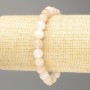Selenite Bracelet (Acrylic) smooth beads, 8mm diameter, 18 cm length (stretch)