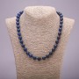 Apatite Necklace (synthetic) Faceted Beads, 10 mm diameter, 50 cm length