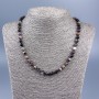 Tourmaline Natural Stone Necklace - Smooth Bead, 6 mm Diameter, 50 cm Length