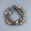 Sunstone Beads, natural smooth round beads, diameter 9.5 mm, on a thread, length about 39 cm